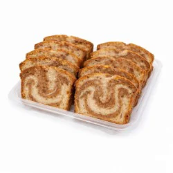 The Save Mart Company Cinnamon Swirl Sliced Loaf Cake