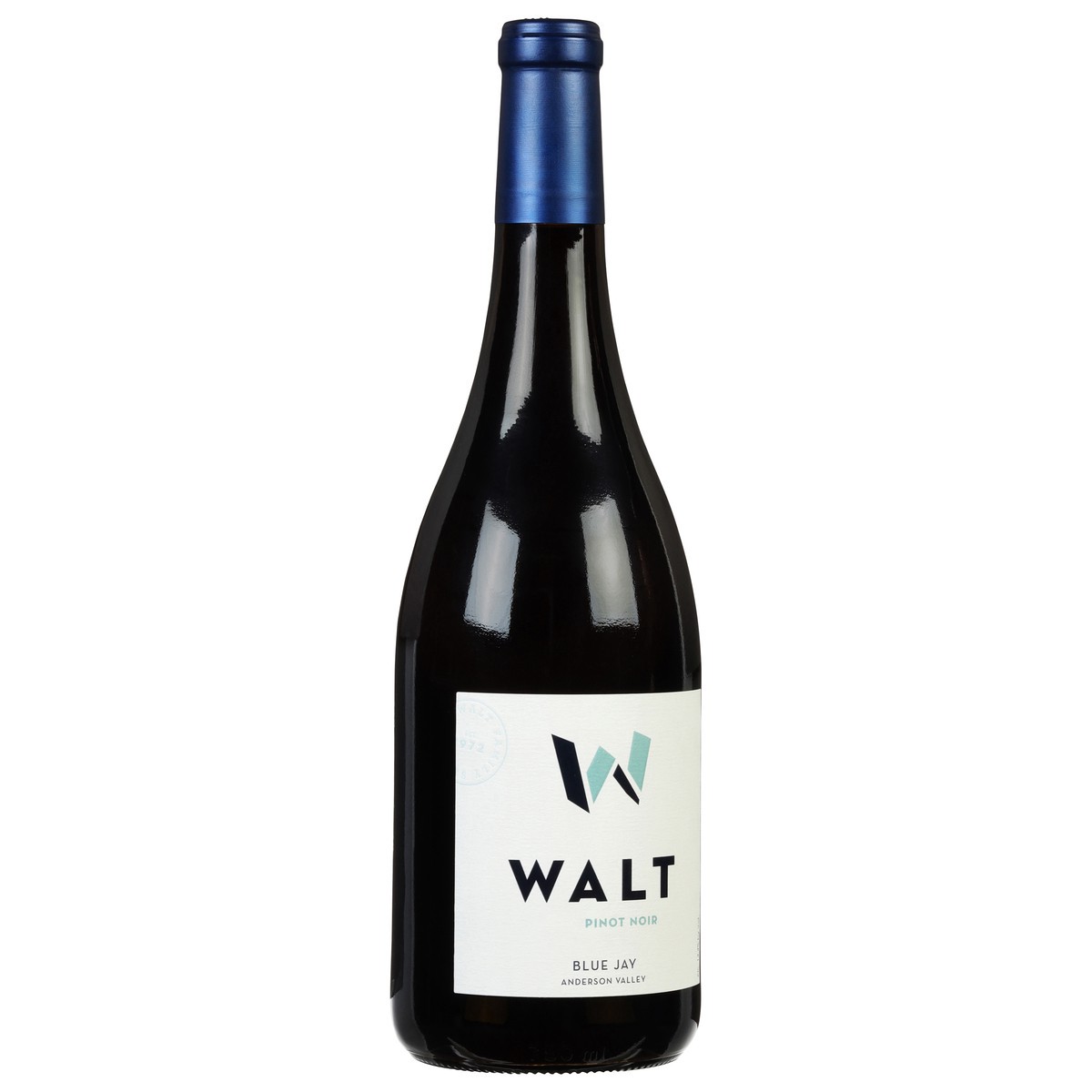 slide 4 of 9, Walt Pinot Noir, Blue Jay, Anderson Valley, 750 ml