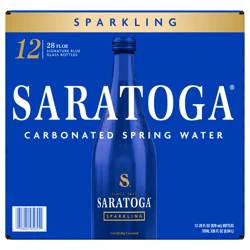 Saratoga Sparkling Spring Water