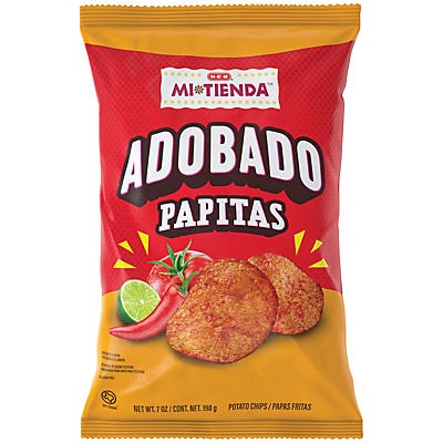slide 1 of 1, Mi Tienda Adobado Potato Chips, 7 oz