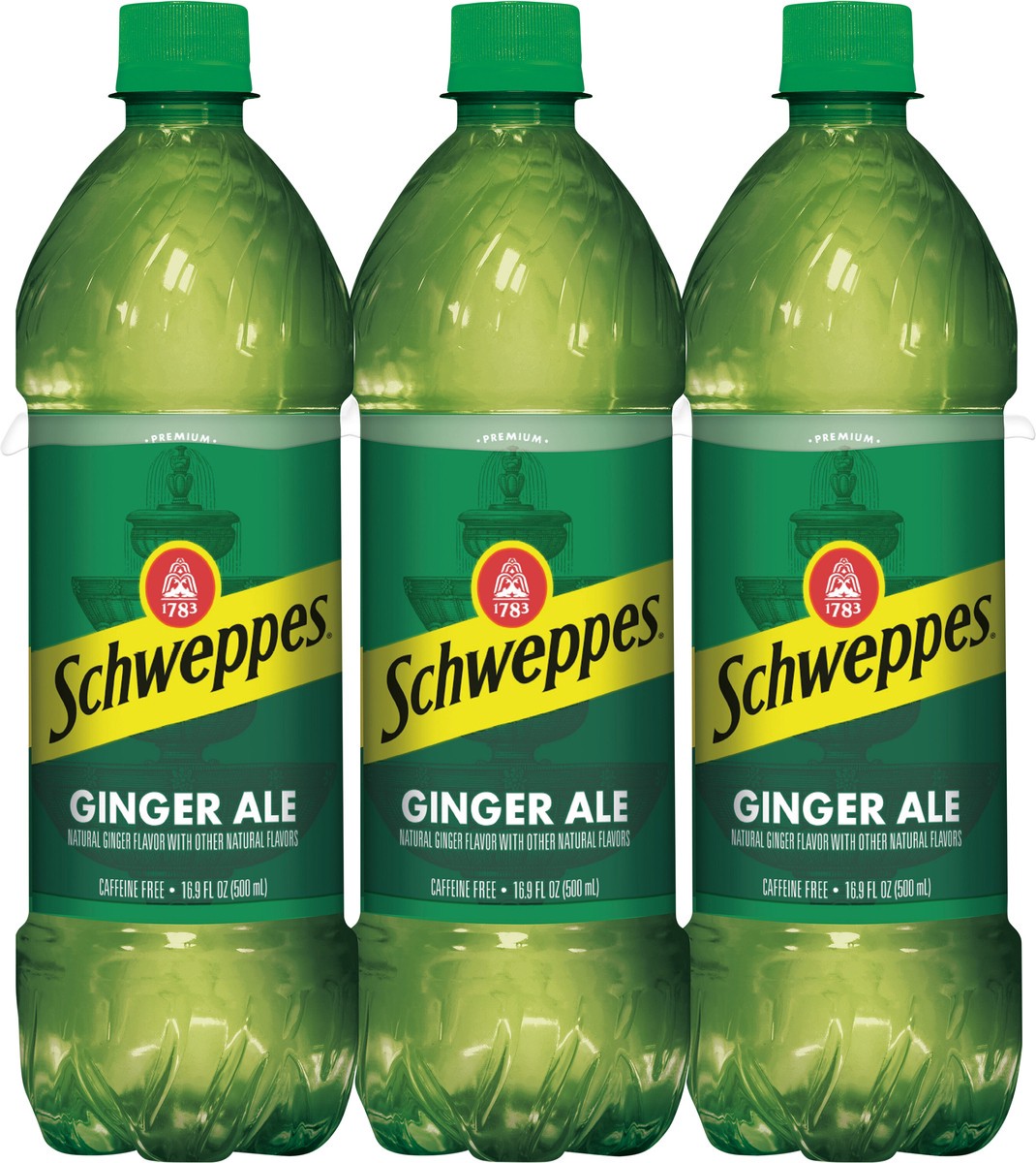 slide 7 of 7, Schweppes Ginger Ale, 6 ct; 1/2 liter