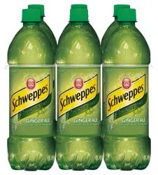 Schweppes Ginger Ale 6 - 16.9 fl oz Bottles