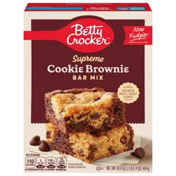 Betty Crocker Cookie Brownie Supreme Bars Mix