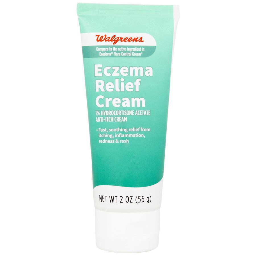 slide 1 of 4, Walgreens Eczema Relief Cream, 2 oz