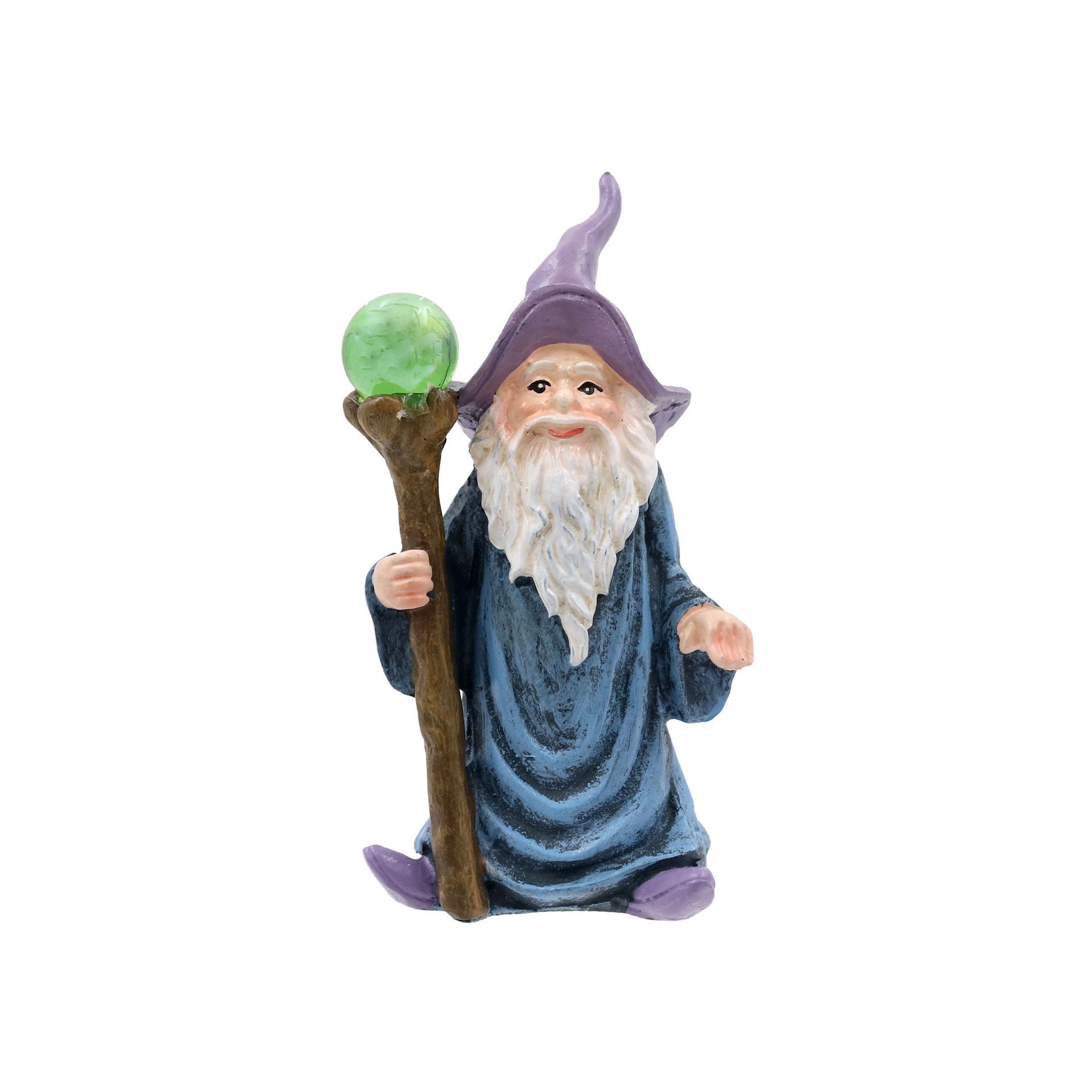 slide 3 of 3, Mini Wizard With Staff By Make Market, 1.5 in x 3.64 in x 1.94 in