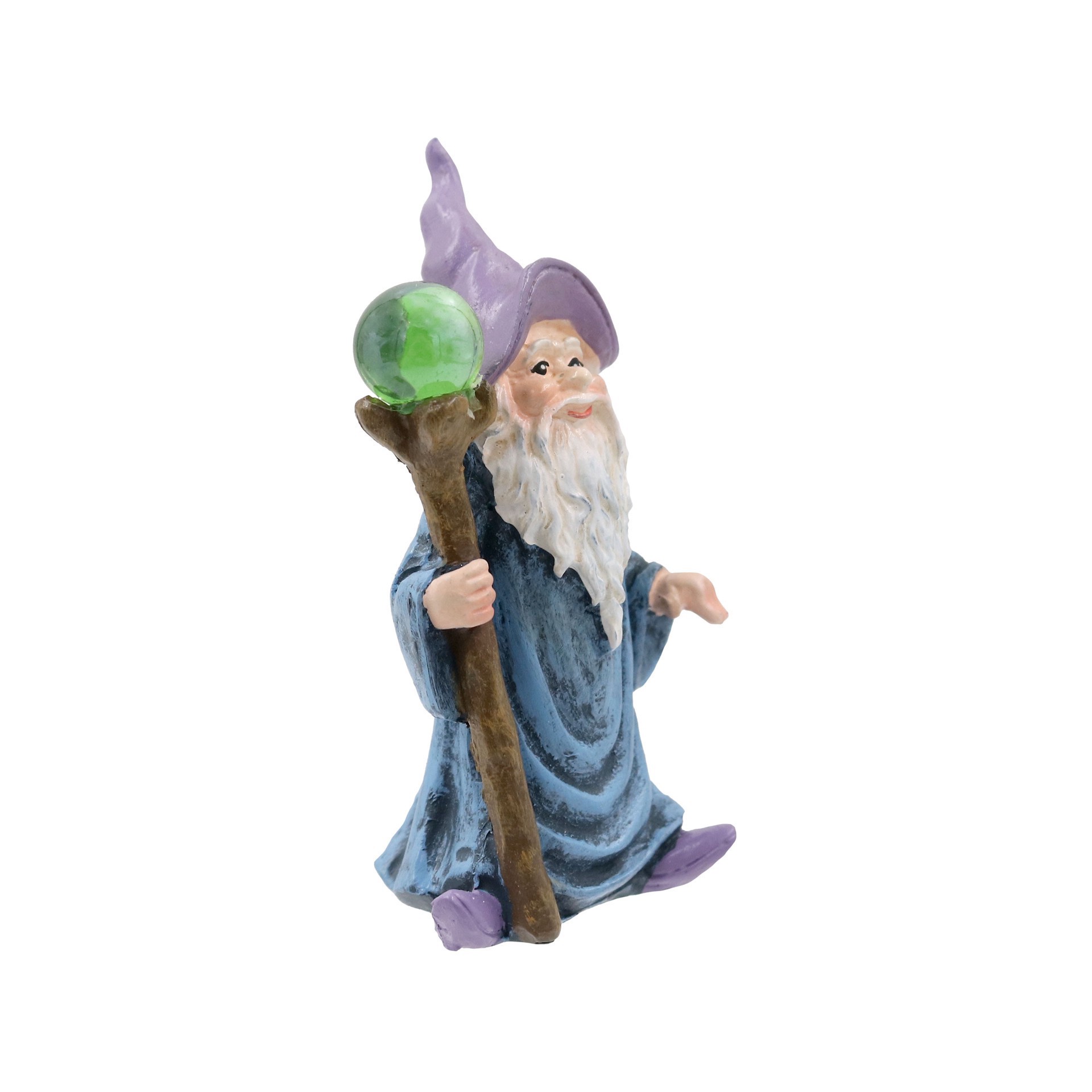 slide 2 of 3, Mini Wizard With Staff By Make Market, 1.5 in x 3.64 in x 1.94 in