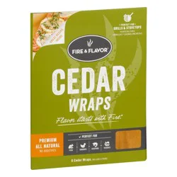 Fire & Flavor Grilling Papers 4 ea