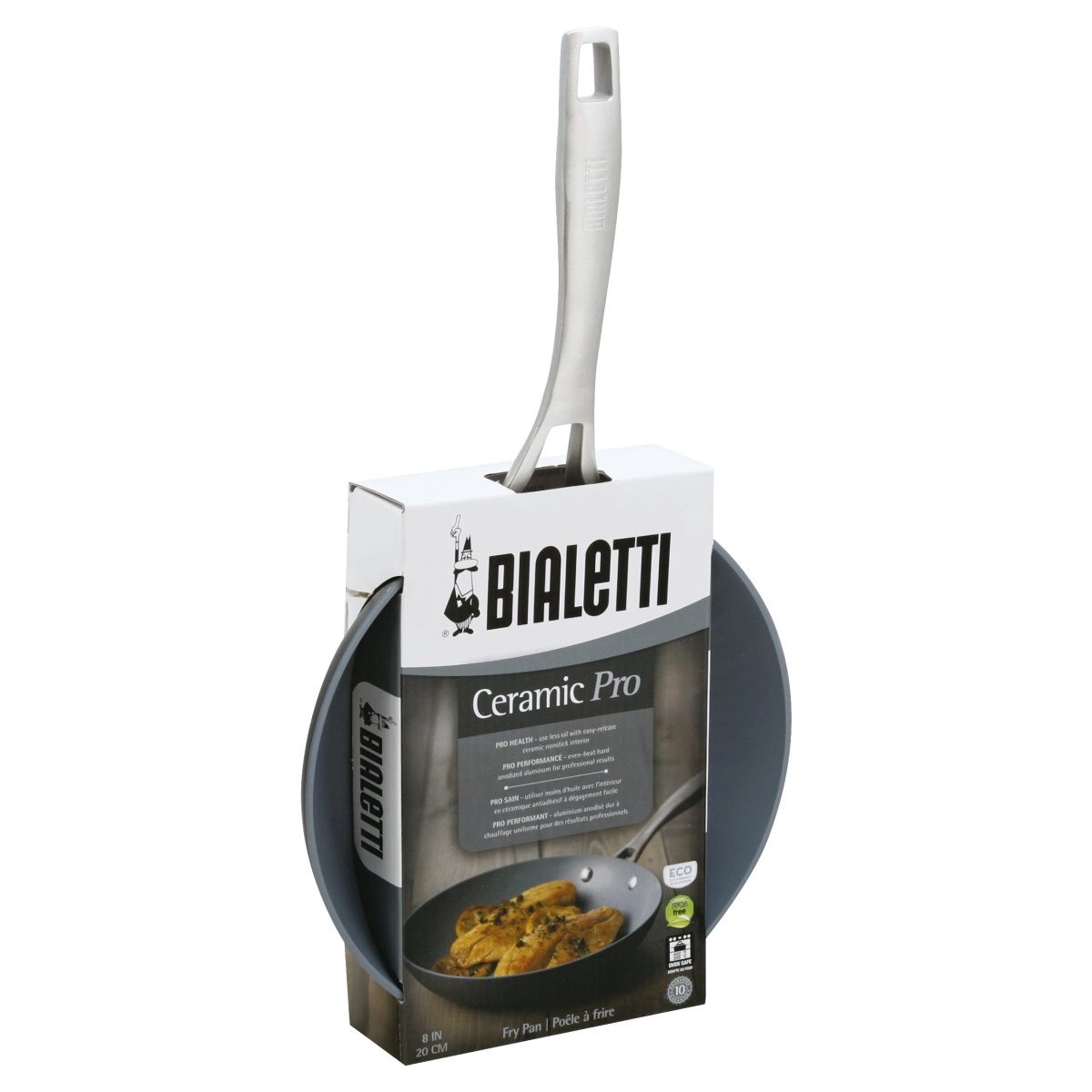 slide 1 of 7, Bialetti Ceramic Pro Nonstick Saute Pan - Gray, 8 in