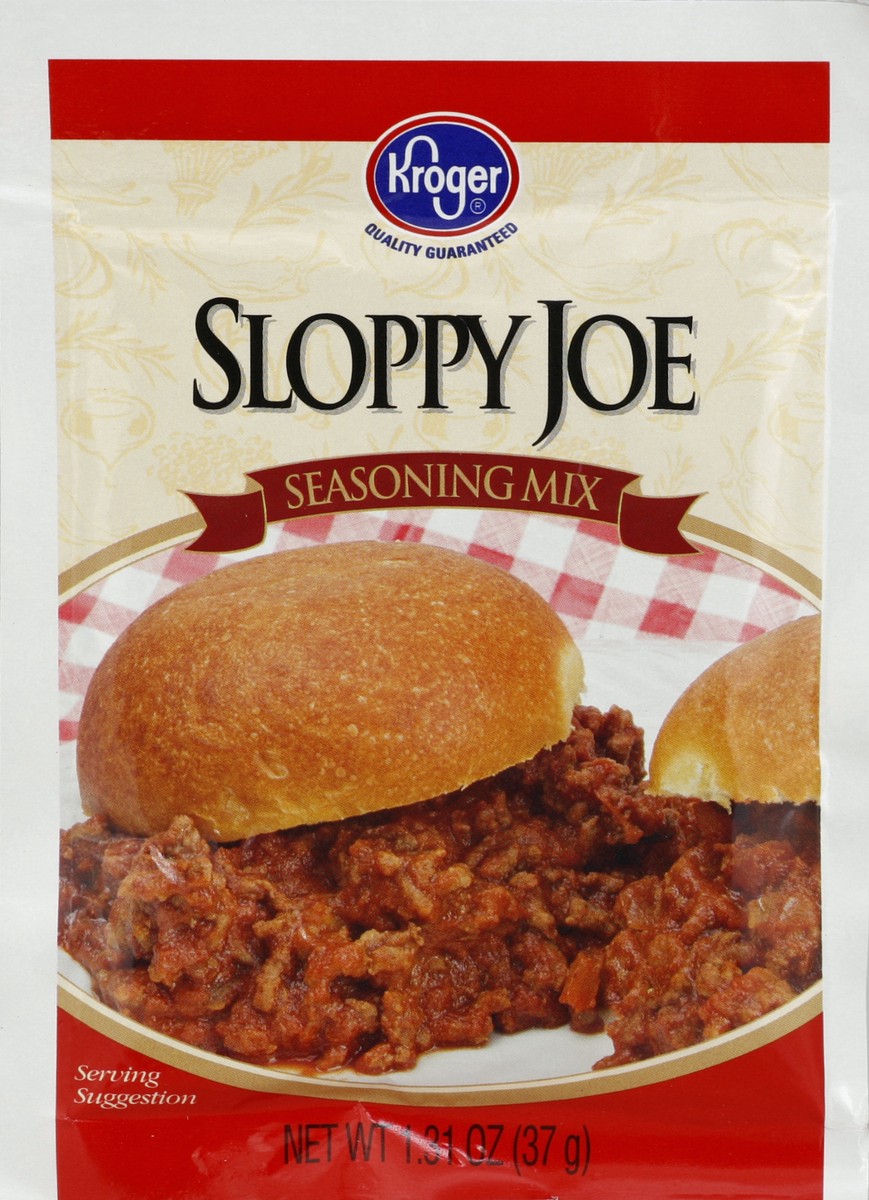 slide 2 of 2, Kroger Sloppy Joe Mix, 1.31 oz