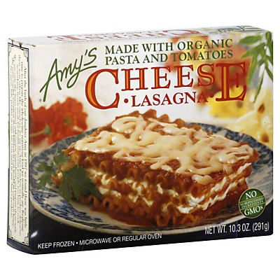 slide 1 of 1, Amy's Amys Organic Cheese Lasagna, 10.25 oz