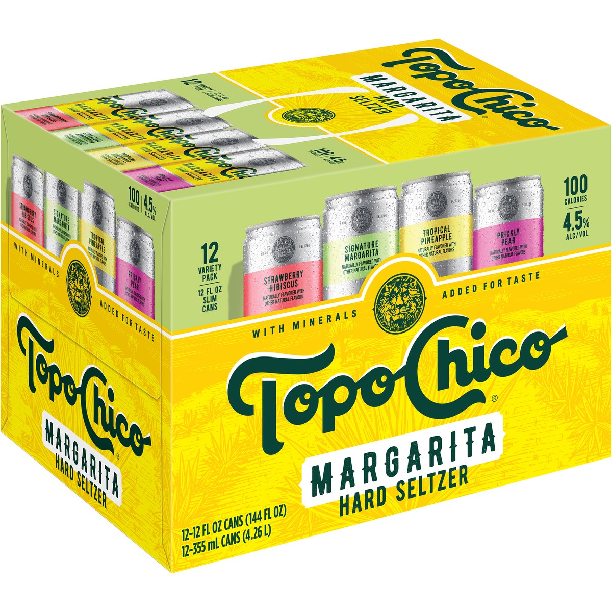 slide 1 of 1, Topo Chico Margarita Seltzer Cans - 12pk/12 fl oz Cans, 12 ct; 12 fl oz