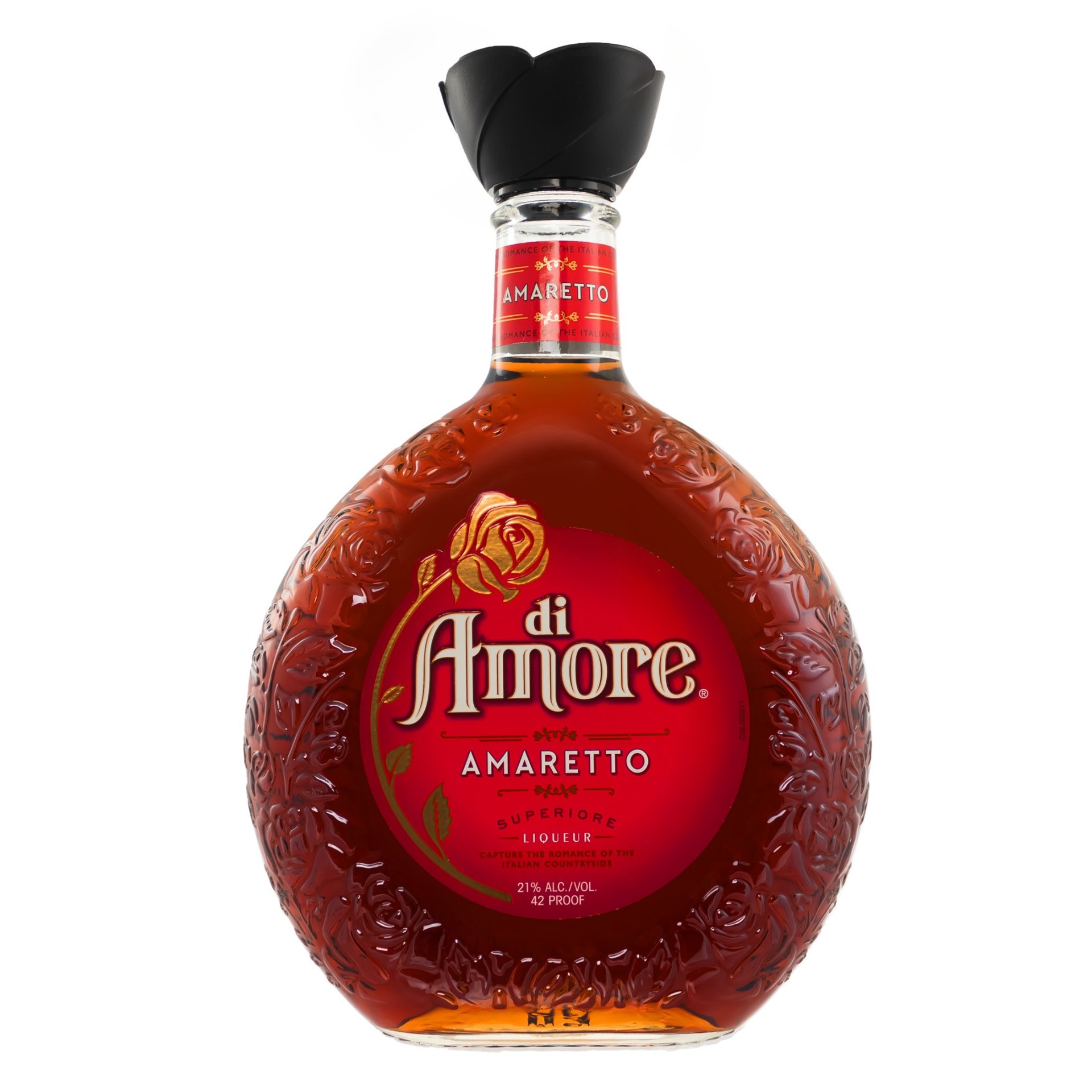 slide 1 of 3, di Amore Amaretto Liqueur 1l Glass Bottle 42 Proof, 1 liter