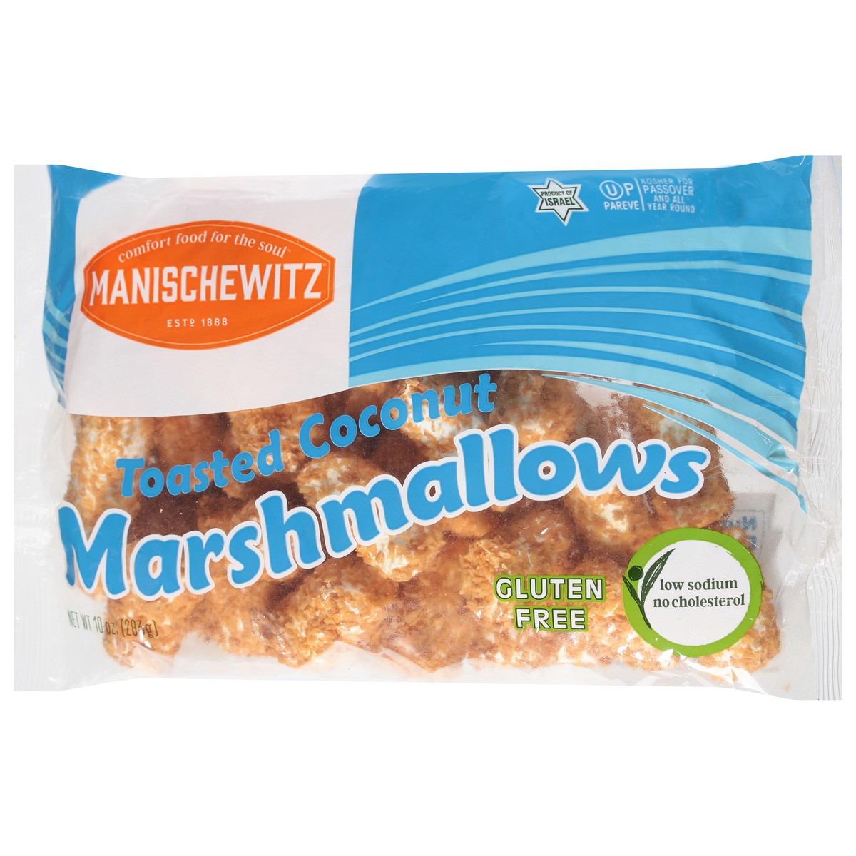 slide 3 of 9, Manischewitz Toasted Coconut Marshmallows 10 oz, 10 oz