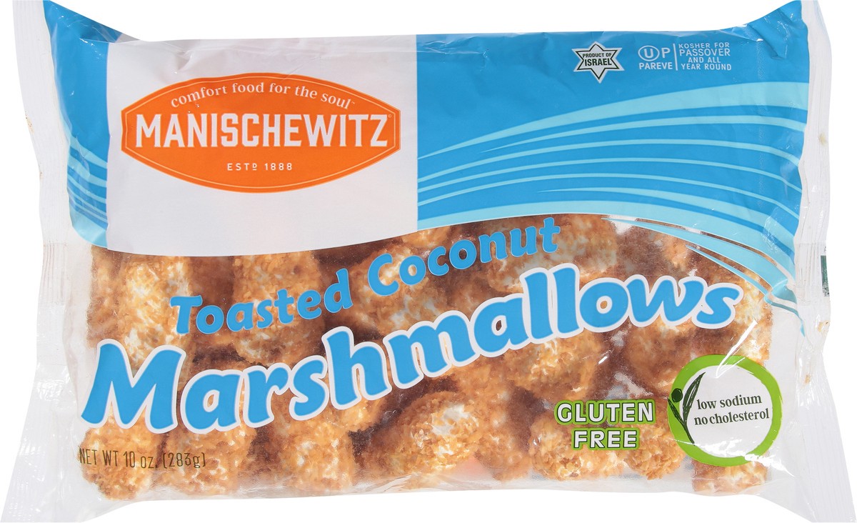 slide 6 of 9, Manischewitz Toasted Coconut Marshmallows 10 oz, 10 oz