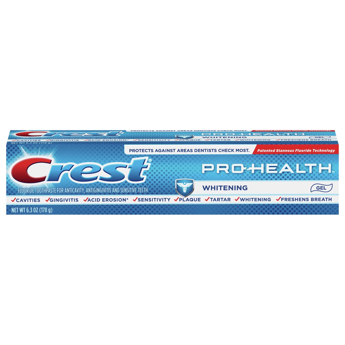 slide 1 of 5, Crest Pro-Health Whitening Gel Toothpaste, 6.3 oz, 6.3 oz