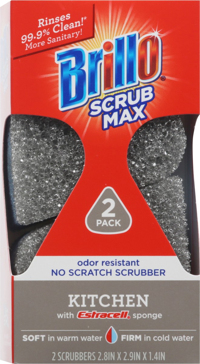 NEW Scrub Max Kitchen Scrubber Sponge
