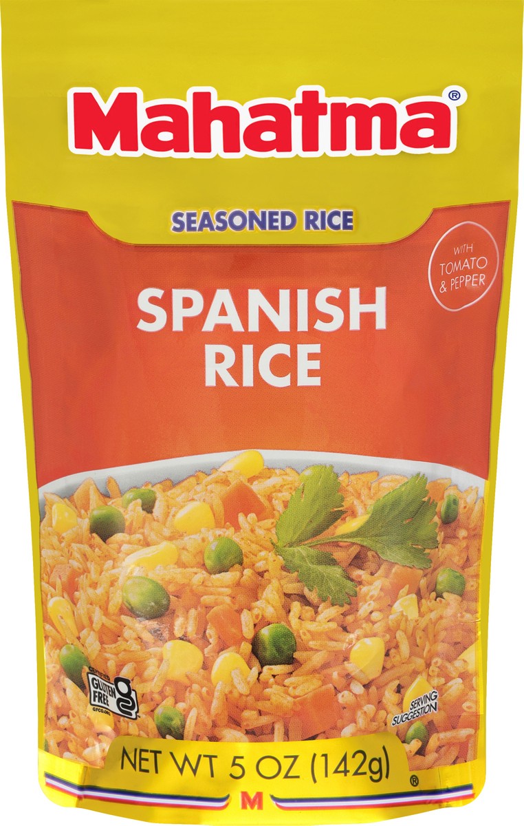 slide 5 of 9, Mahatma Spanish Rice Seasoned Rice with Tomato & Pepper 5 oz, 5 oz