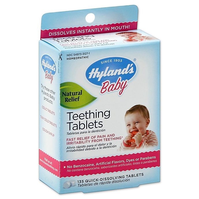 slide 1 of 1, Hyland's Teething Tablets 135 ea, 135 ct