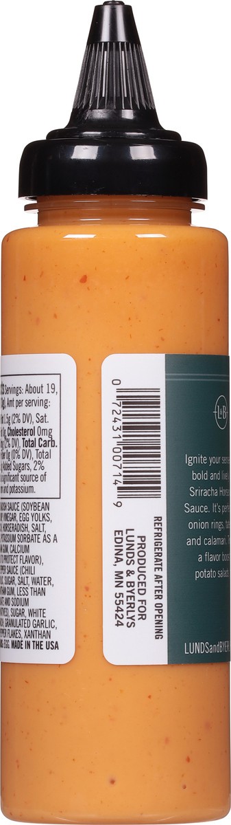 slide 8 of 14, Lunds & Byerlys Garnishing Sriracha Horseradish Sauce 8.5 oz, 8.5 oz