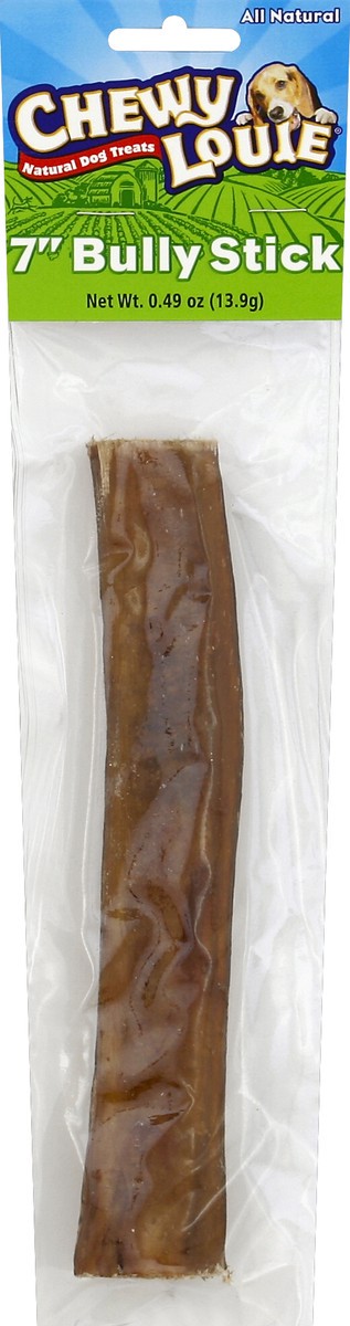 slide 2 of 2, Chewy Louie Dog Treat Bully Stick 7 Inch Bag - 0.49 Oz, 0.49 oz