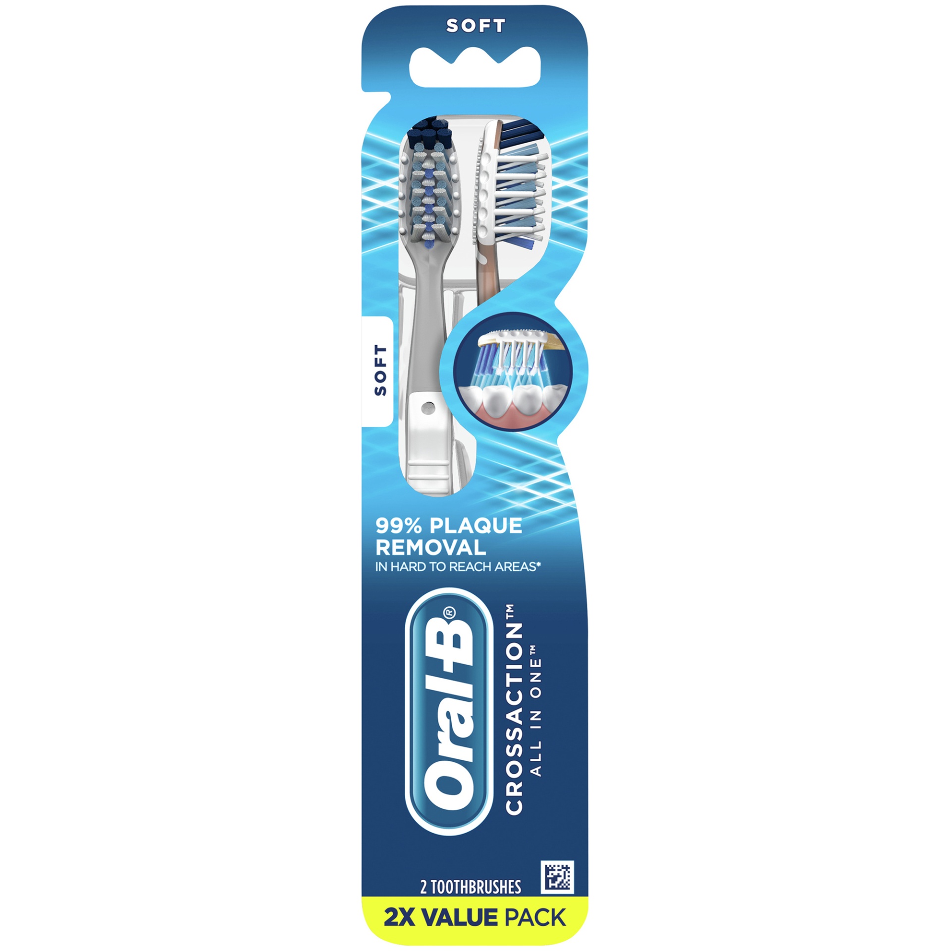 slide 1 of 9, Oral B Soft Value Pack Toothbrushes 2 ea, 2 ct