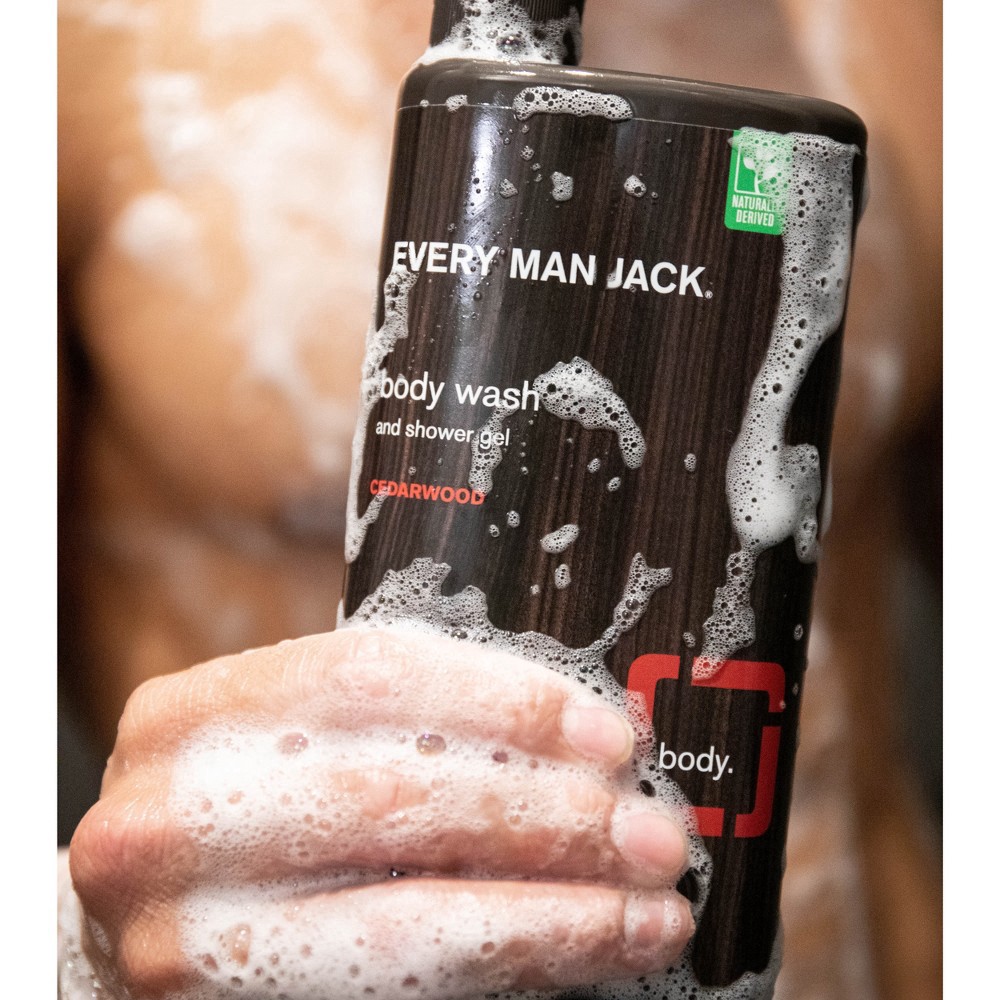 slide 4 of 11, Every Man Jack Cedarwood Hydrating Body Wash for Men, Naturally Derived, 16.9 oz, 16.9 oz