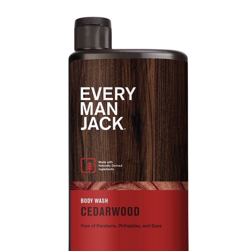 slide 1 of 11, Every Man Jack Cedarwood Hydrating Body Wash for Men, Naturally Derived, 16.9 oz, 16.9 oz