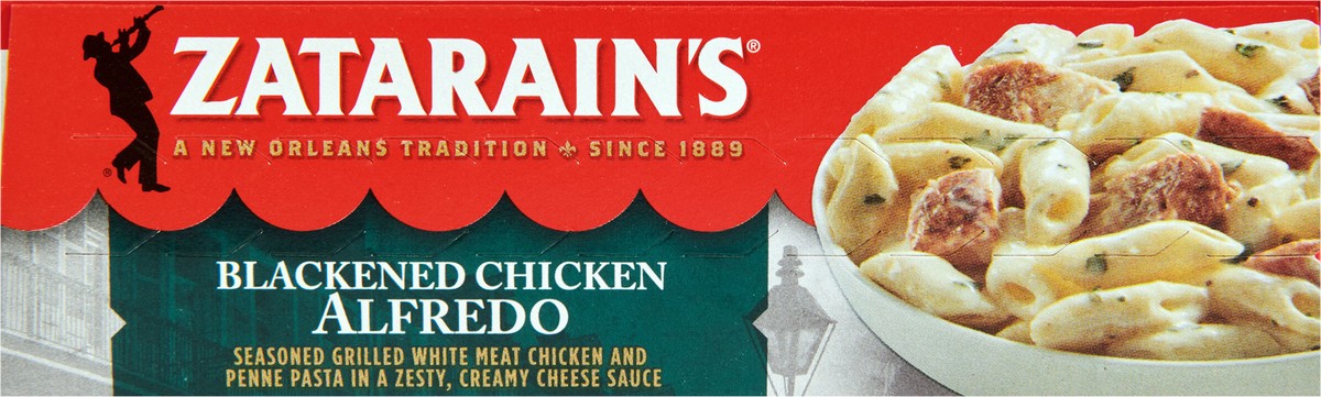slide 7 of 13, Zatarain's Frozen Meal - Blackened Chicken Alfredo, 10.5 oz