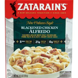 Zatarain's Blackened Chicken Alfredo Frozen Dinner, 10.5 oz