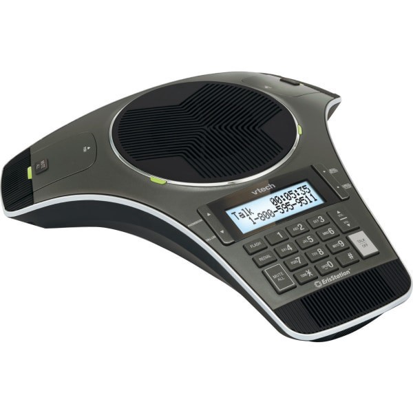 slide 2 of 3, VTech Erisstation Vcs702 Dect 6.0 Conference Phone - Gunmetal, 1 ct