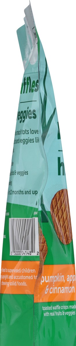 slide 7 of 13, Beech-Nut Pumpkin, Apple & Cinnamon Waffles with Hidden Veggies Mini 3.2 oz, 3.2 oz