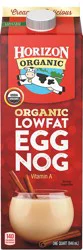 Horizon Organic Lowfat Eggnog, 1 Quart