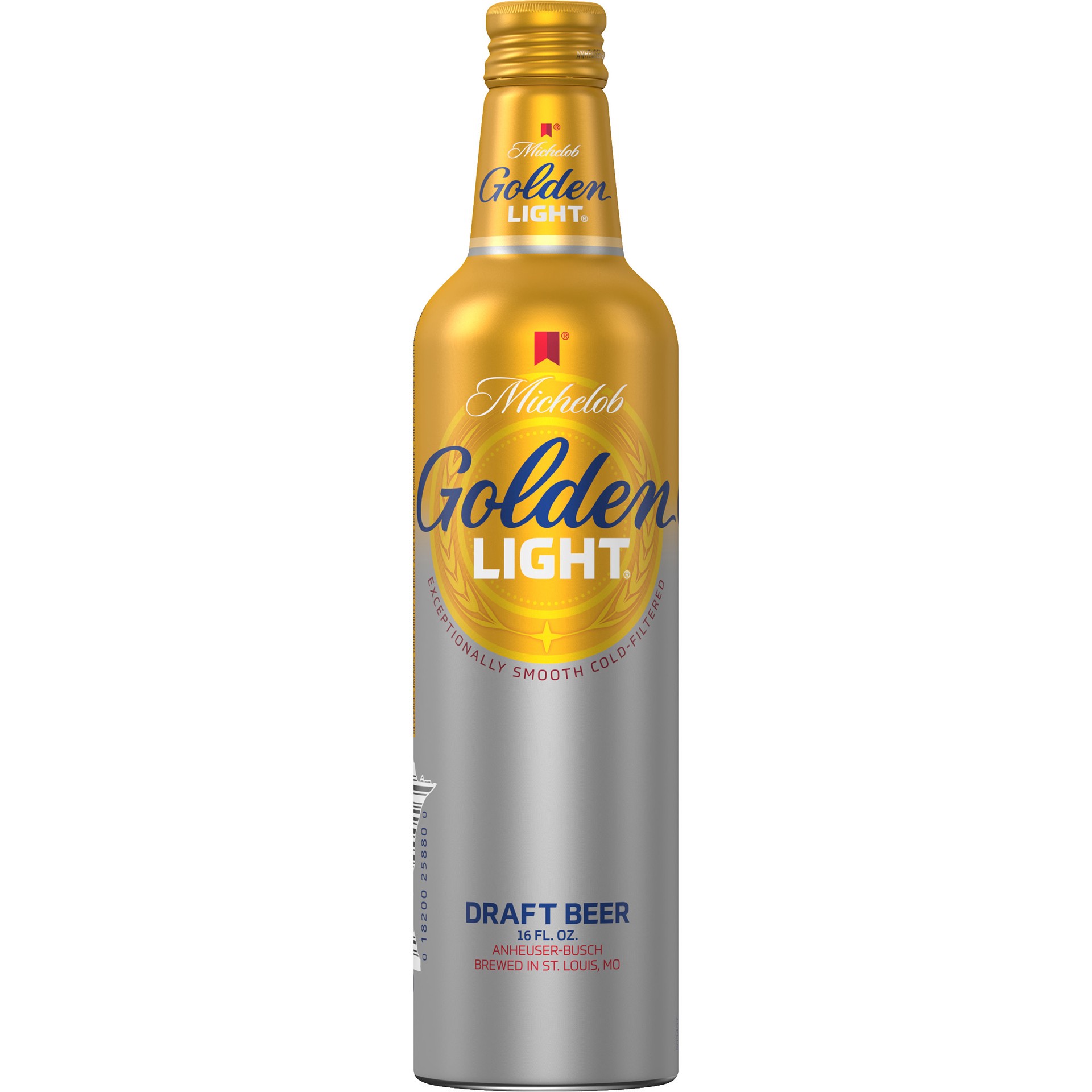 slide 2 of 2, Michelob Golden Light Draft Beer, 16 fl. oz. Bottle, 16 fl oz