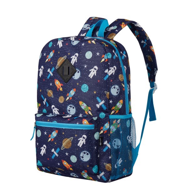 slide 9 of 9, Quest 4-Piece Backpack Combo, Navy Space, 4 pc