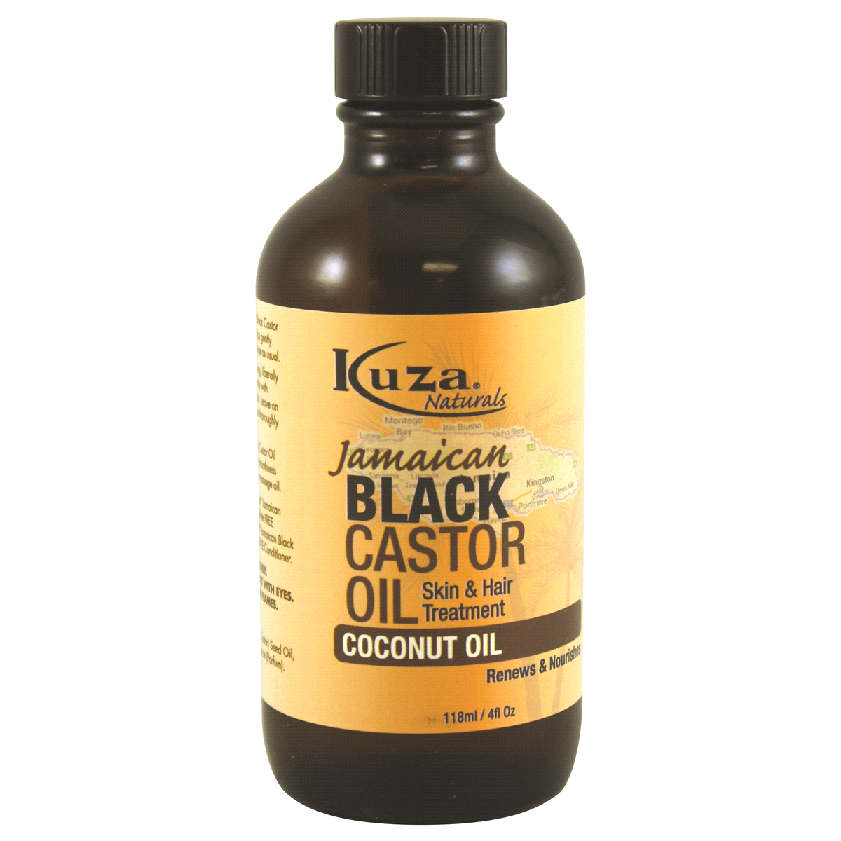 slide 1 of 1, Kuza Jamaican Black Castor Oil Original, 4 oz