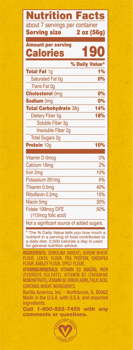 slide 13 of 13, Barilla Protein+ Cellentani 14.5 oz, 14.5 oz