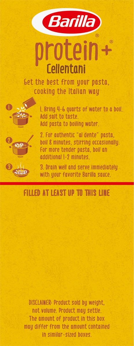 slide 5 of 13, Barilla Protein+ Cellentani 14.5 oz, 14.5 oz
