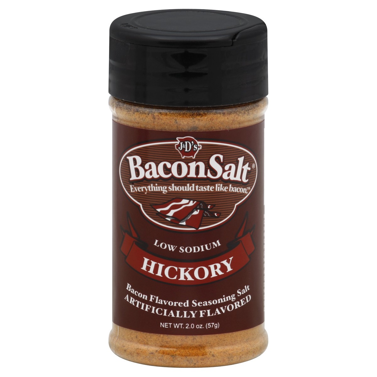 slide 2 of 2, J&D's Bacon Salt 2 oz, 2 oz