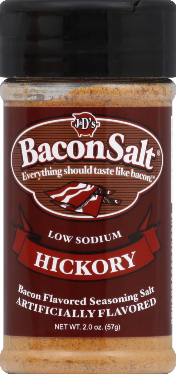 slide 1 of 2, J&D's Bacon Salt 2 oz, 2 oz