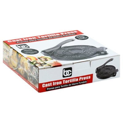slide 1 of 1, Bene Casa Tortilla Press Cast Iron - Each, 1 ct