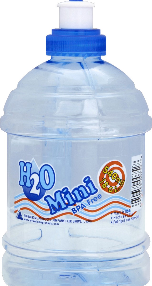 slide 2 of 3, Arrow H2O Mini Water Bottle, 18 oz