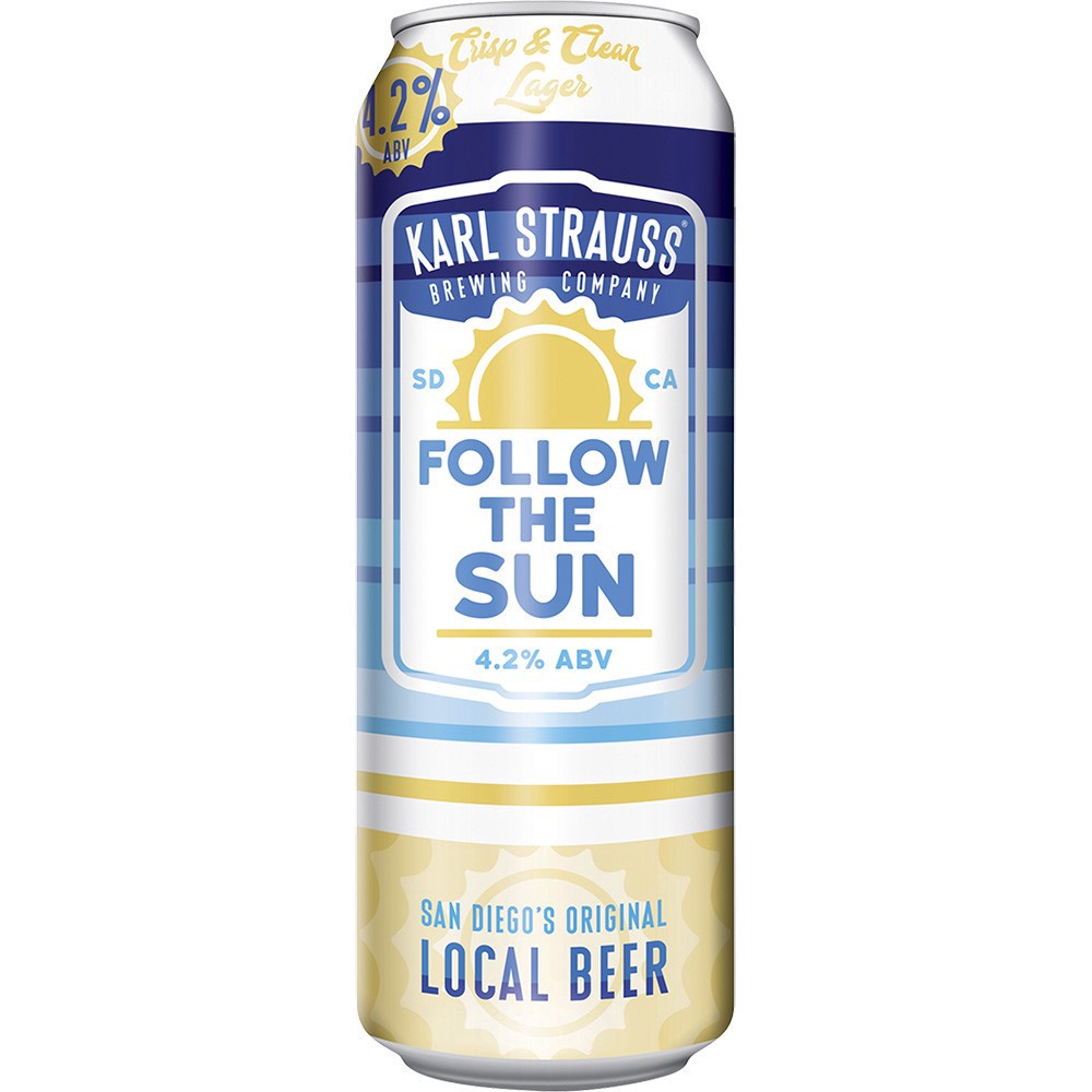 slide 1 of 1, Karl Strauss Brewing Company Karl Strauss Follow The Sun, 19 oz