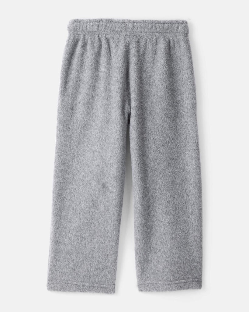 slide 2 of 3, Carter's Toddler Boy Fleece Joggers - Grey Grey 5T, 1 ct
