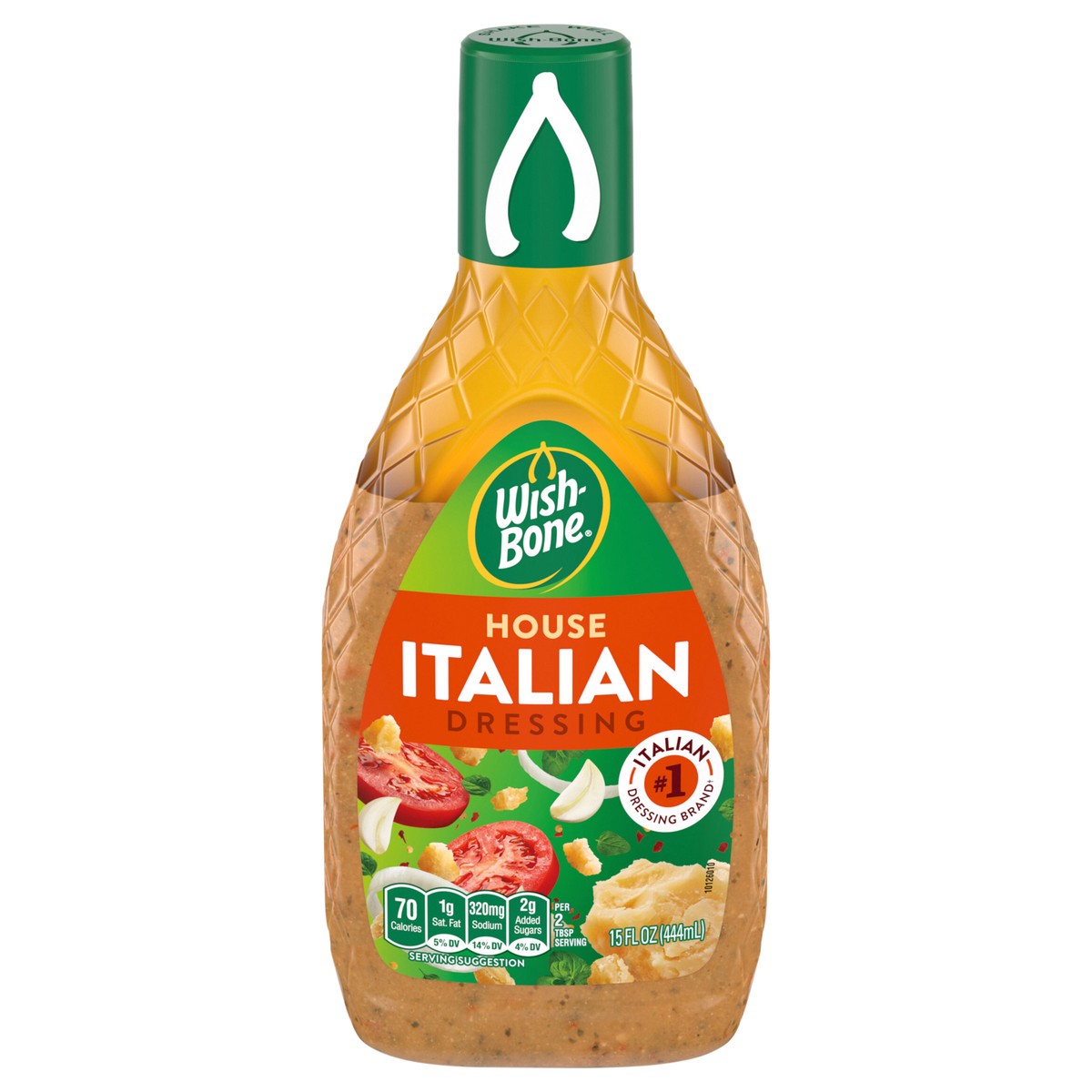slide 1 of 9, Wish-Bone House Italian Salad Dressing, 15 fl. oz., 15 fl oz