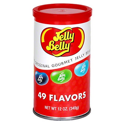 slide 1 of 1, Jelly Belly 49 Flavors Assorted Jelly Bean Can, 12 oz