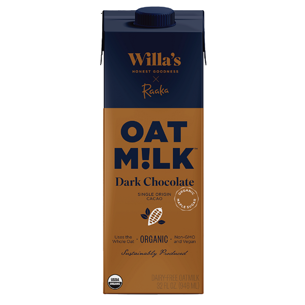slide 1 of 1, Willa's Organic Dark Chocolate Oat Milk, 32 oz