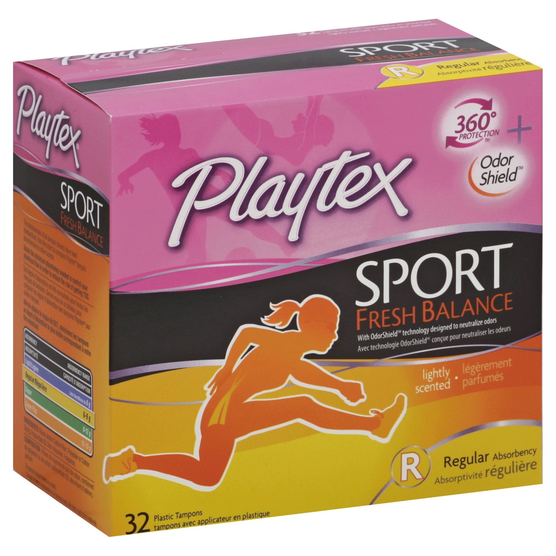 Playtex® Sport Fresh Balance Lightly Scented Regular Absorbency