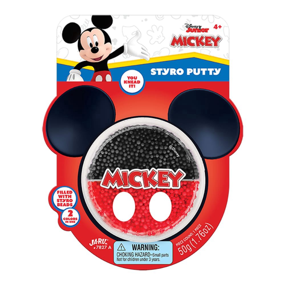 slide 1 of 1, Ja Ru Disney Junior Mickey Styro Putty, 1 ct