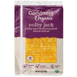 True Goodness Organic Sliced Colby Jack Cheese