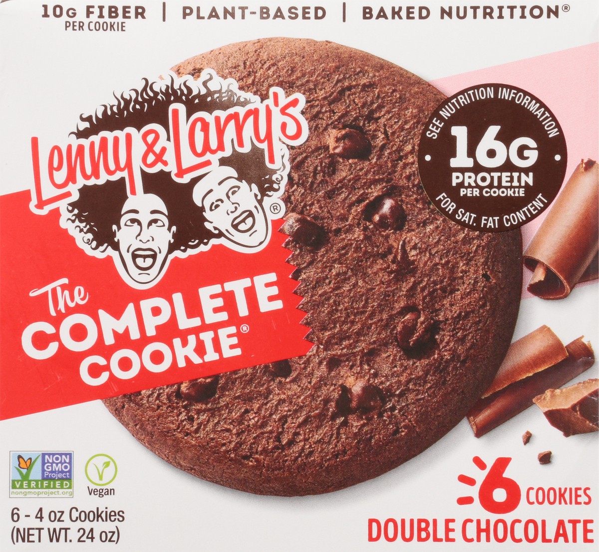 slide 3 of 12, Lenny & Larry's The Complete Cookie, Double Chocolate, 4oz - 6ct, 6 ct